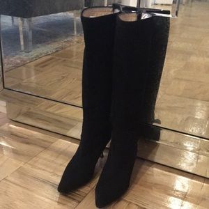 Manolo Blahnik Suade Boots